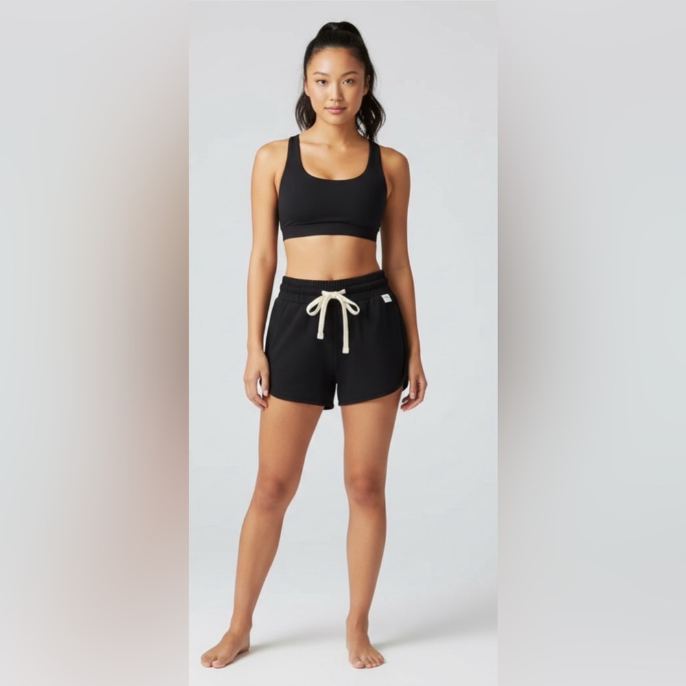 🌺Hurley Beach Shorts Elastic Waistband - Black🔥FINAL SALE PRICE🔥